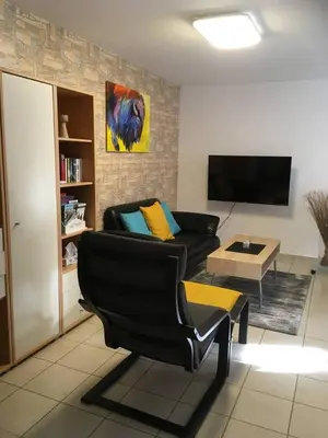 TV/Unterhaltungsangebot in der Unterkunft Ferienwohnung zwischen Wald und Reben