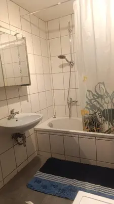 Ein Badezimmer in der Unterkunft Ruhe-Nescht