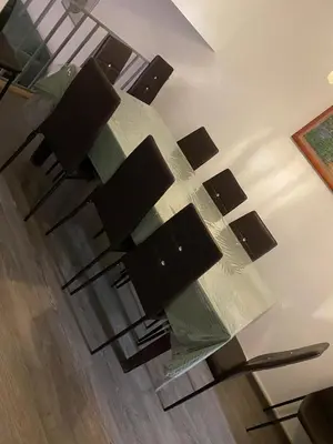 Ein Sitzbereich in der Unterkunft Mc Home Pfungstadt