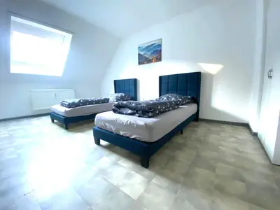 Ein Bett oder Betten in einem Zimmer der Unterkunft Komfortables Apartment