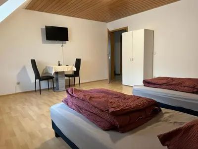 Ein Bett oder Betten in einem Zimmer der Unterkunft Komfortables Apartment