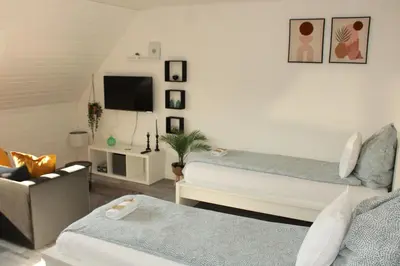 TV/Unterhaltungsangebot in der Unterkunft Wohlfühl & Schickes Apartment