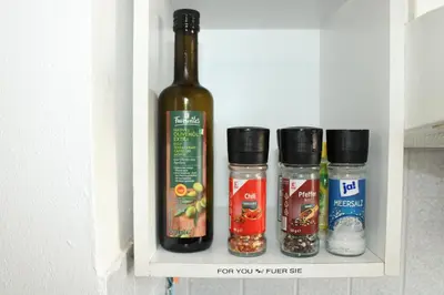 Getränke in der Unterkunft Wohlfühl & Schickes Apartment
