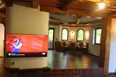 TV/Unterhaltungsangebot in der Unterkunft Landhaus ideal 1