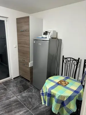 Küche/Küchenzeile in der Unterkunft Kuscheliges Einfamilienhaus