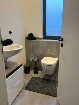 Ein Badezimmer in der Unterkunft Apart das Ehrets