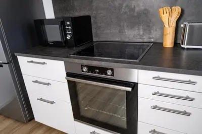 Küche/Küchenzeile in der Unterkunft Apartment 1