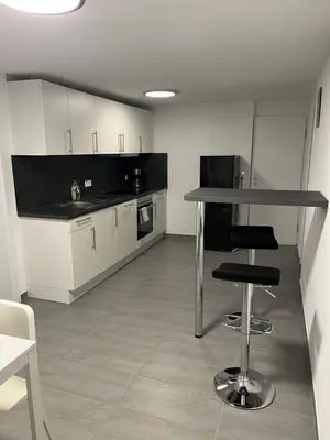 Küche/Küchenzeile in der Unterkunft Home for You- Monteurwohnung Ferienwohnung 2