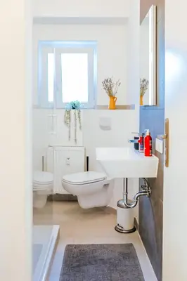 Ein Badezimmer in der Unterkunft namastay! Stilvoll Wohnen im Herzen von Mannheim