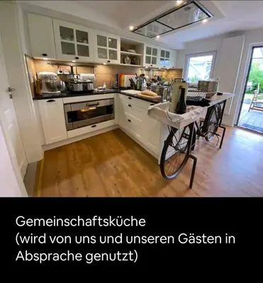 Küche/Küchenzeile in der Unterkunft Reiter's Apartments am Eichelberg