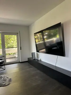 TV/Unterhaltungsangebot in der Unterkunft Ferienwohnung am Schwimmbad