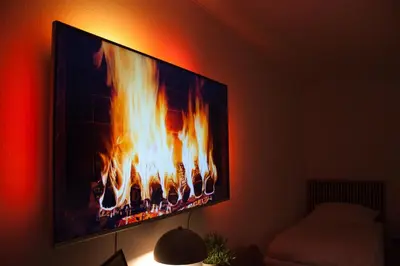 TV/Unterhaltungsangebot in der Unterkunft Modern & Comfortable Business Apartment Stuttgart - WLAN, 4K TV, Küche, Waschmaschine, Balkon