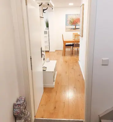 Ein Badezimmer in der Unterkunft Haus am See
