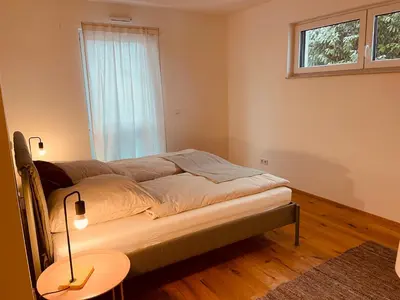 Ein Bett oder Betten in einem Zimmer der Unterkunft Wohlfühloase