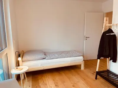 Ein Bett oder Betten in einem Zimmer der Unterkunft Wohlfühloase