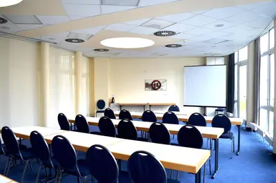 Der Geschäftsbereich oder Konferenzraum in der Unterkunft Weber Hotel Mannheim