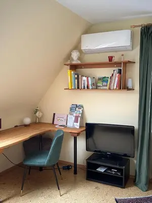 Die Bibliothek in der Ferienwohnung