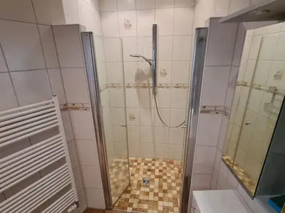 Ein Badezimmer in der Unterkunft City Central Apartment