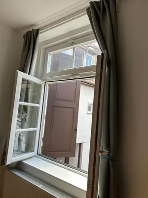 Grundriss der Unterkunft Exklusives Haus, ruhig gelegen im Innenhof, zentral, lichtdurchflutet Zustellbett,Babybett bei Bedarf