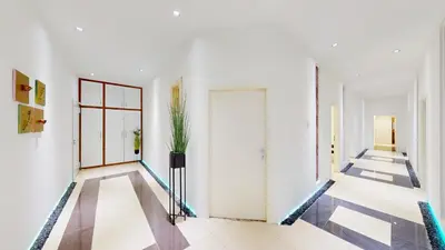 Das Fitnesscenter und/oder die Fitnesseinrichtungen in der Unterkunft Garten Gästehaus