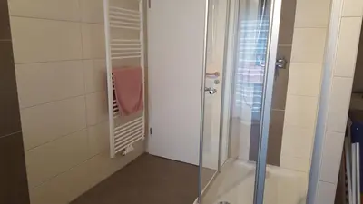Ein Badezimmer in der Unterkunft Ferienhaus Fee