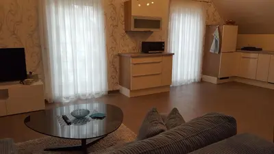 Küche/Küchenzeile in der Unterkunft Ferienhaus Fee