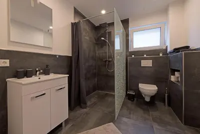 Ein Badezimmer in der Unterkunft Casa Lorsch 1
