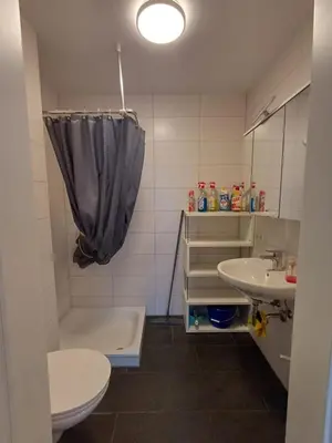 Ein Badezimmer in der Unterkunft Apartments-Wohnungen direkt in Aschaffenburg