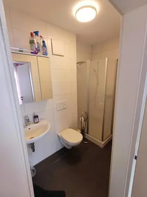 Ein Badezimmer in der Unterkunft Apartments-Wohnungen direkt in Aschaffenburg