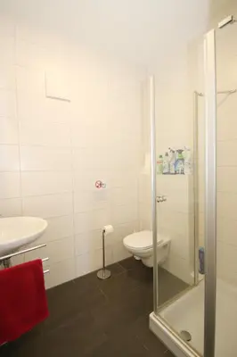 Ein Badezimmer in der Unterkunft Apartments/Wohnungen direkt in Aschaffenburg