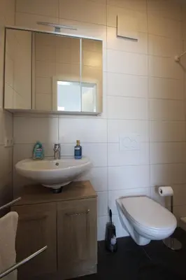 Ein Badezimmer in der Unterkunft Apartments/Wohnungen direkt in Aschaffenburg