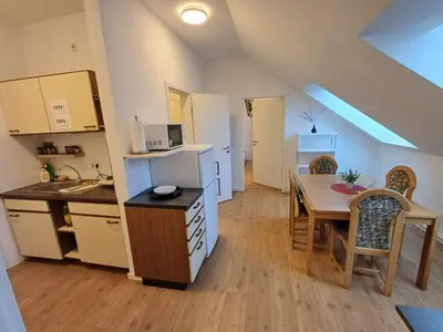 Küche/Küchenzeile in der Unterkunft Apartments/Wohnungen direkt in Aschaffenburg