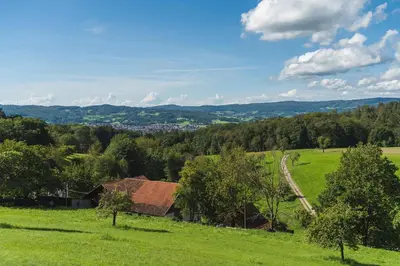 Naturlandschaft in der Nähe der Ferienwohnung