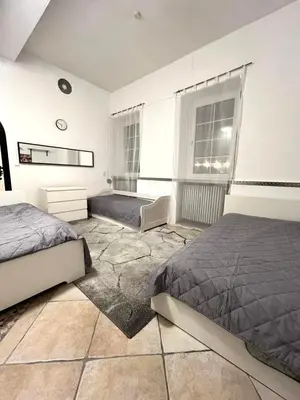 Ein Bett oder Betten in einem Zimmer der Unterkunft Be my Guest in Mannheim