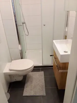 Ein Badezimmer in der Unterkunft Neckar-Apart