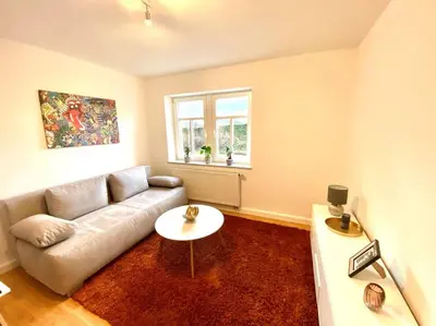Ein Sitzbereich in der Unterkunft Main Stay 1 -Ferienwohnung in Miltenberg der Perle am Main