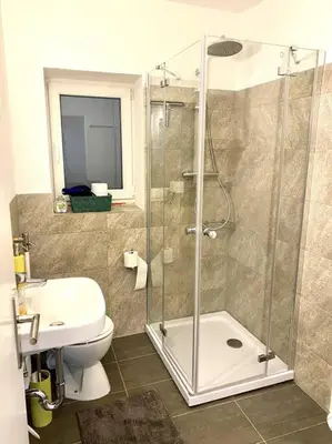 Ein Badezimmer in der Unterkunft Main Stay 1 -Ferienwohnung in Miltenberg der Perle am Main