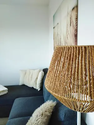 Ein Sitzbereich in der Unterkunft Ankommen und wohlfühlen 2