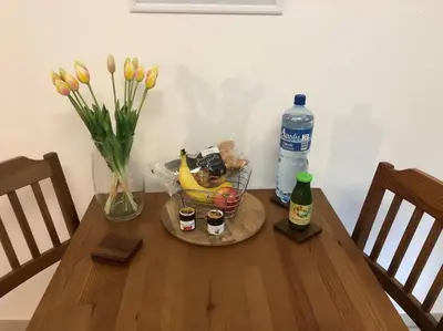 Getränke in der Unterkunft Wohnung in gehobener Lage