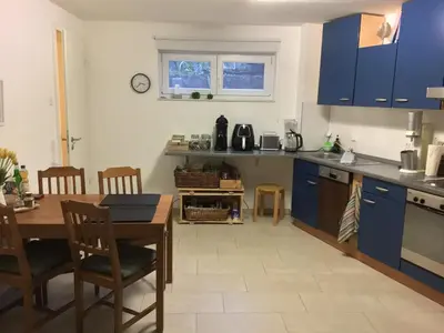 Küche/Küchenzeile in der Unterkunft Wohnung in gehobener Lage