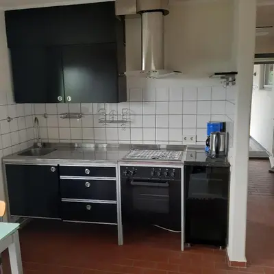 Küche/Küchenzeile in der Unterkunft Ferienwohnung Zentrumsnah in Heppenheim