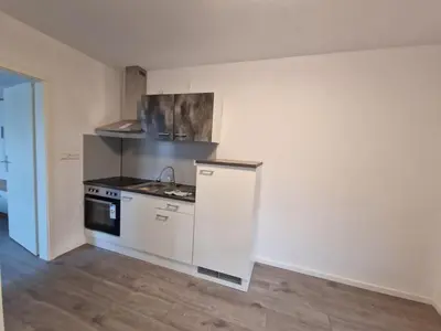 Küche/Küchenzeile in der Unterkunft Ferienwohnung - klein aber fein