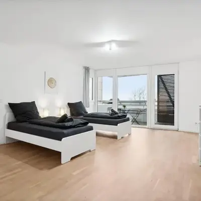 OH05 Apartment in Flughafennähe!