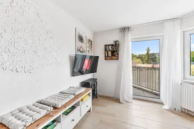 TV/Unterhaltungsangebot in der Unterkunft Design-Wohnung Ludwigsburg