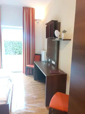 Ein Bett oder Betten in einem Zimmer der Unterkunft Hotel Auf der Bühn