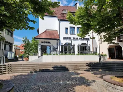 Das Gebäude in dem sich das Hotel befindet