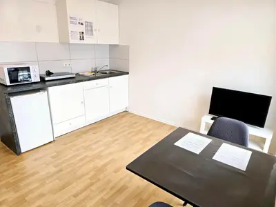 Küche/Küchenzeile in der Unterkunft Apartments EFDE GmbH