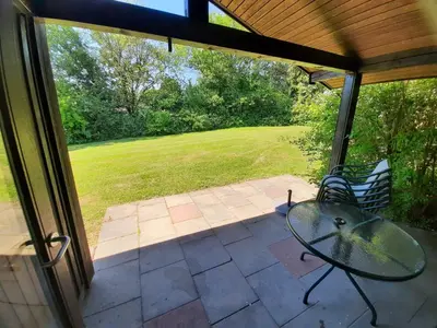 Ein Garten an der Unterkunft Ferienhaus Robinson Romantikpfad 164