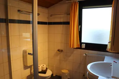 Ein Badezimmer in der Unterkunft Ferienhaus Scout Paradiesecke 179