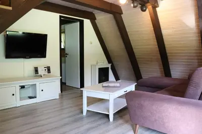 TV/Unterhaltungsangebot in der Unterkunft Ferienhaus Winnetou Im Abendrot 127